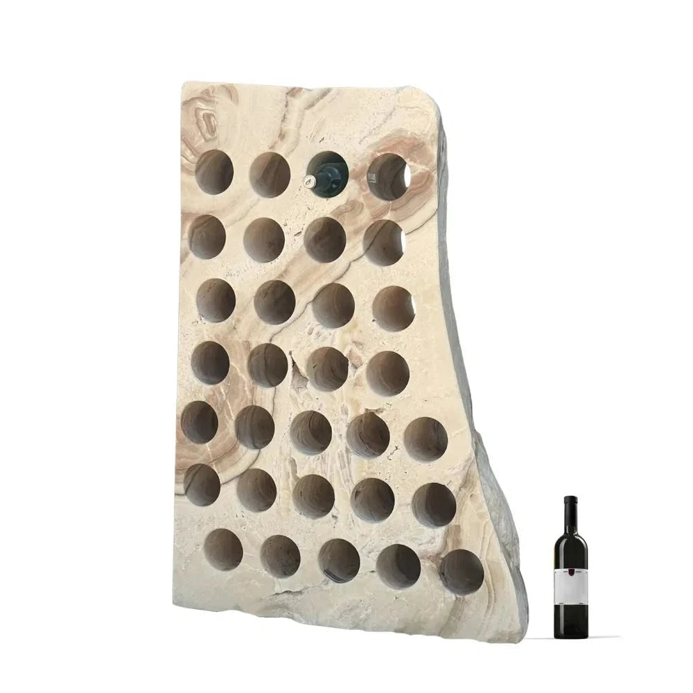 Miel Onyx Wine Rack with 31 Holes
