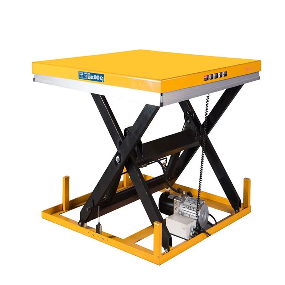 1-6 Ton Hydraulic Scissor Car Lift Work Platform Electric Scissor Lift Tables