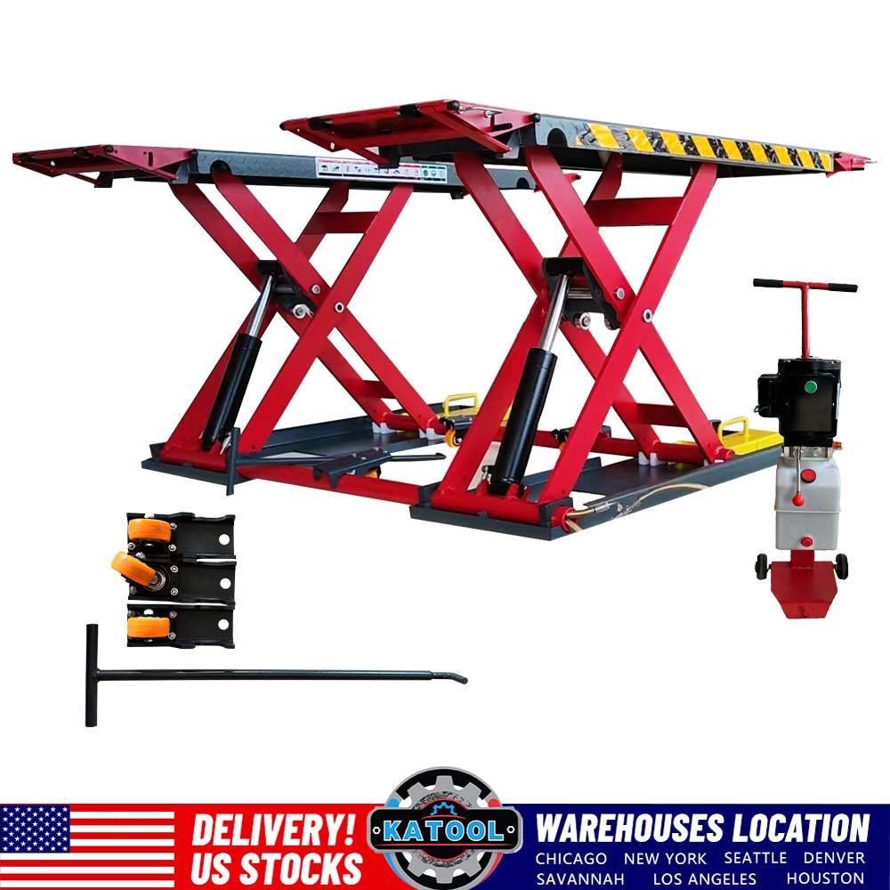 Katool KT-X77 Heavy Duty Scissor Lift Car lift | 7,000 lbs Capacity