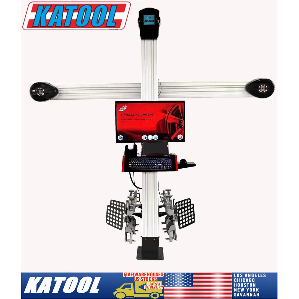 Wheel Alignment Machine Works on 2 Post & Scissor Lift--AV6 Pro