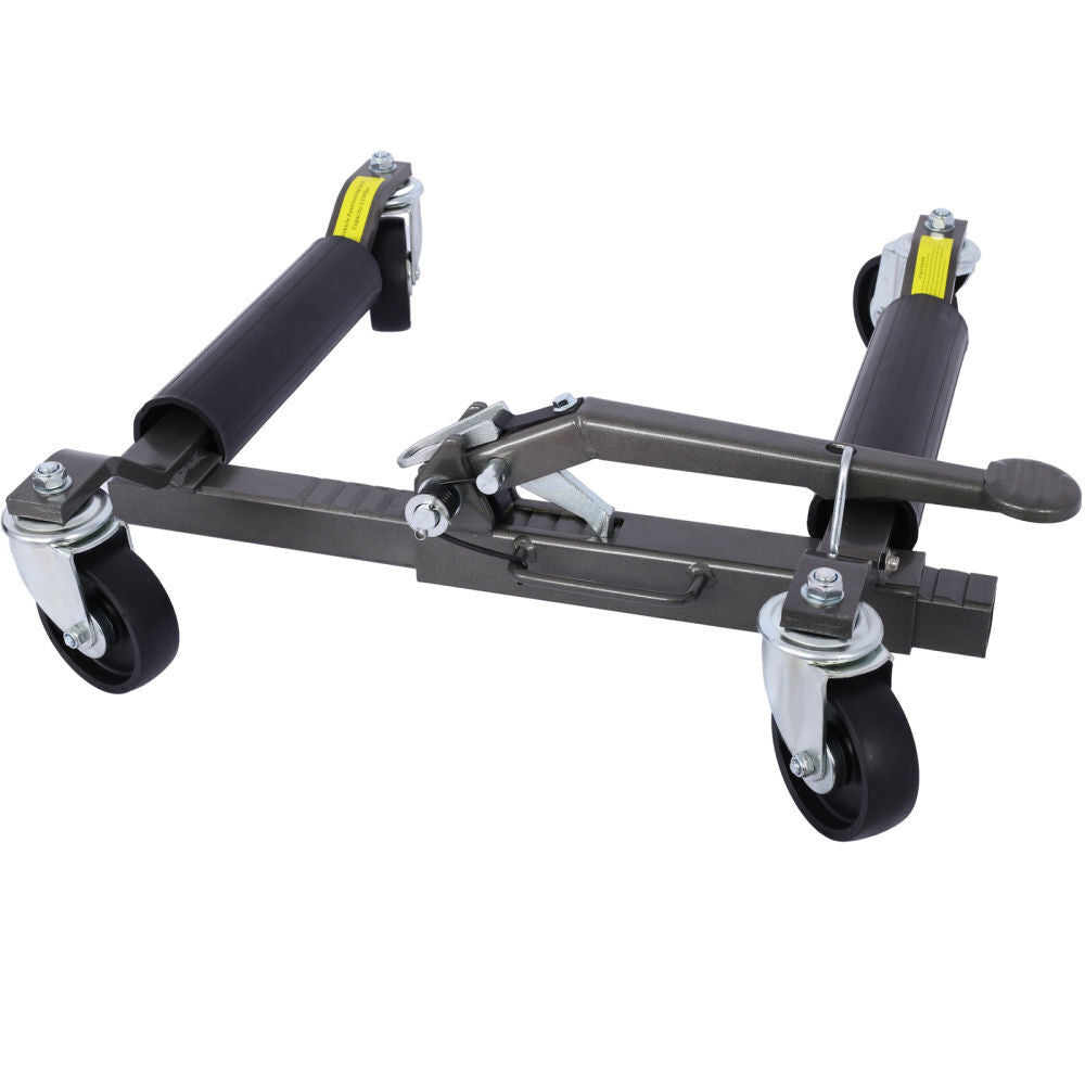 2-in-1 Hydraulic Car Skates: Easily Position and Jack Up Your Vehicle
