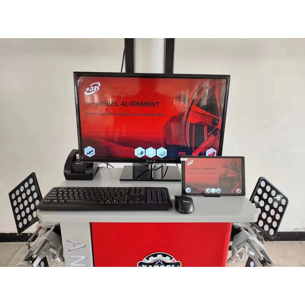 Wheel Alignment Machine Works on 2 Post & Scissor Lift--AV6 Pro