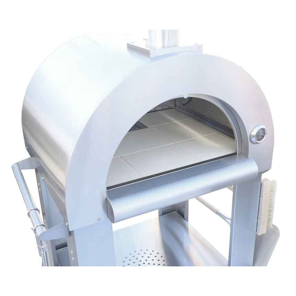 Kokomo Wood Fired Pizza Oven – 32” Stainless Steel, Freestanding or Built-In Options