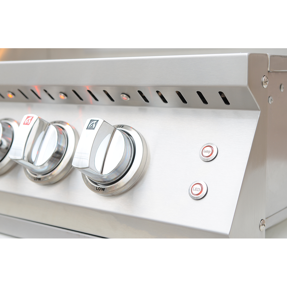 KoKoMo 40” Gas Grill with 5 Burners and Back Burner