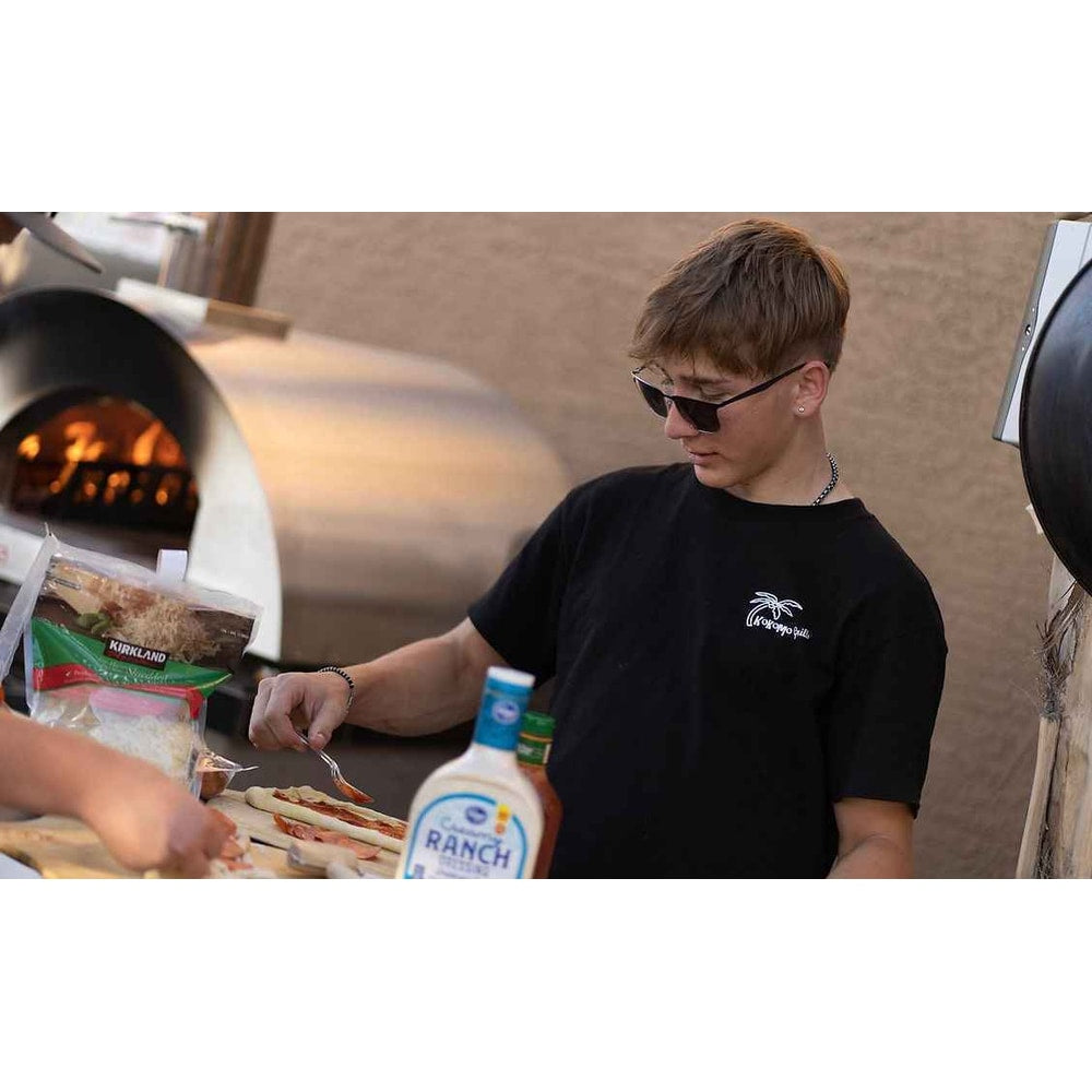Kokomo Built-In Wood Fired Pizza Oven 32” for Ultimate Outdoor Cooking