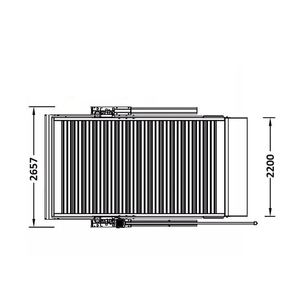 Katool KT-P2700 6,600lbs Two Post Parking Lift
