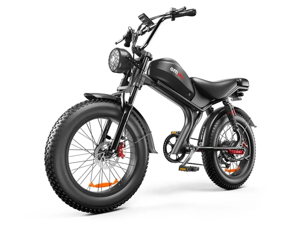 eMoto C93β’ β 20" Retro-Style Electric Bike 1000W | 48V 20Ah Battery