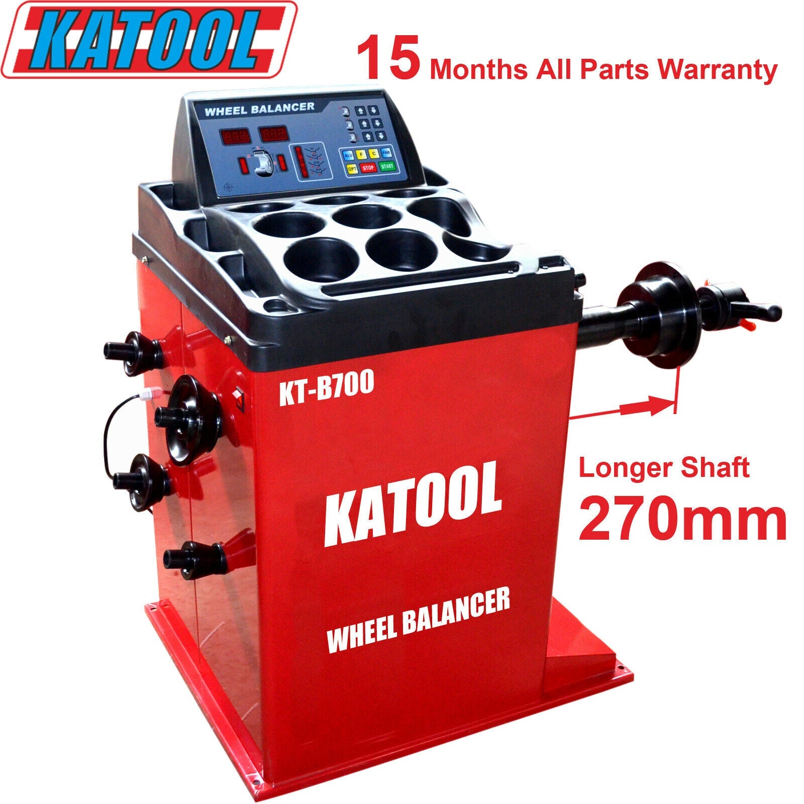 KATOOL KT-T850 Tire Changer & KT-B700 Wheel Balancer Combo