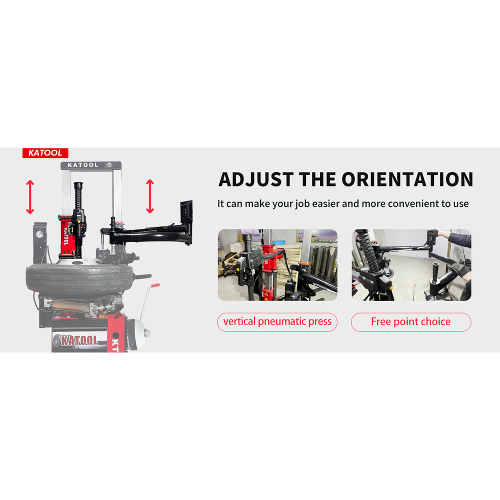 Katool KT-T855 Vertical Tire Press Tire Changer