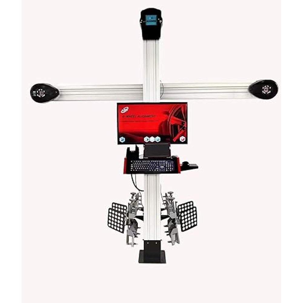 Wheel Alignment Machine Works on 2 Post & Scissor Lift--AV6 Pro