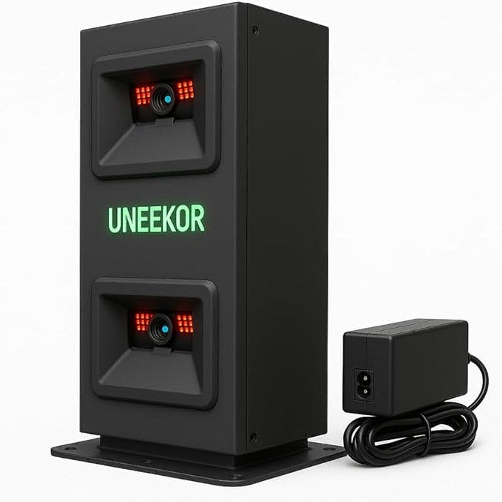 Eye MINI LITE Indoor Golf Launch Monitor & Simulator 19 Precision Metrics, Near-Zero Latency, Works with GSPro, TGC19, E6, AI Trainer Compatible, Easy Setup, PC/Laptop Required
