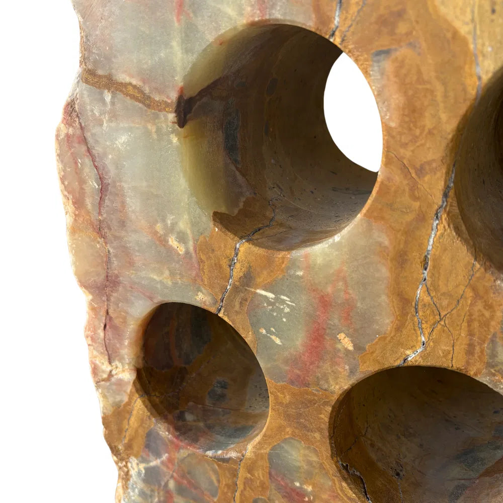 Green Talan Onyx Wine Rack with 28 Holes