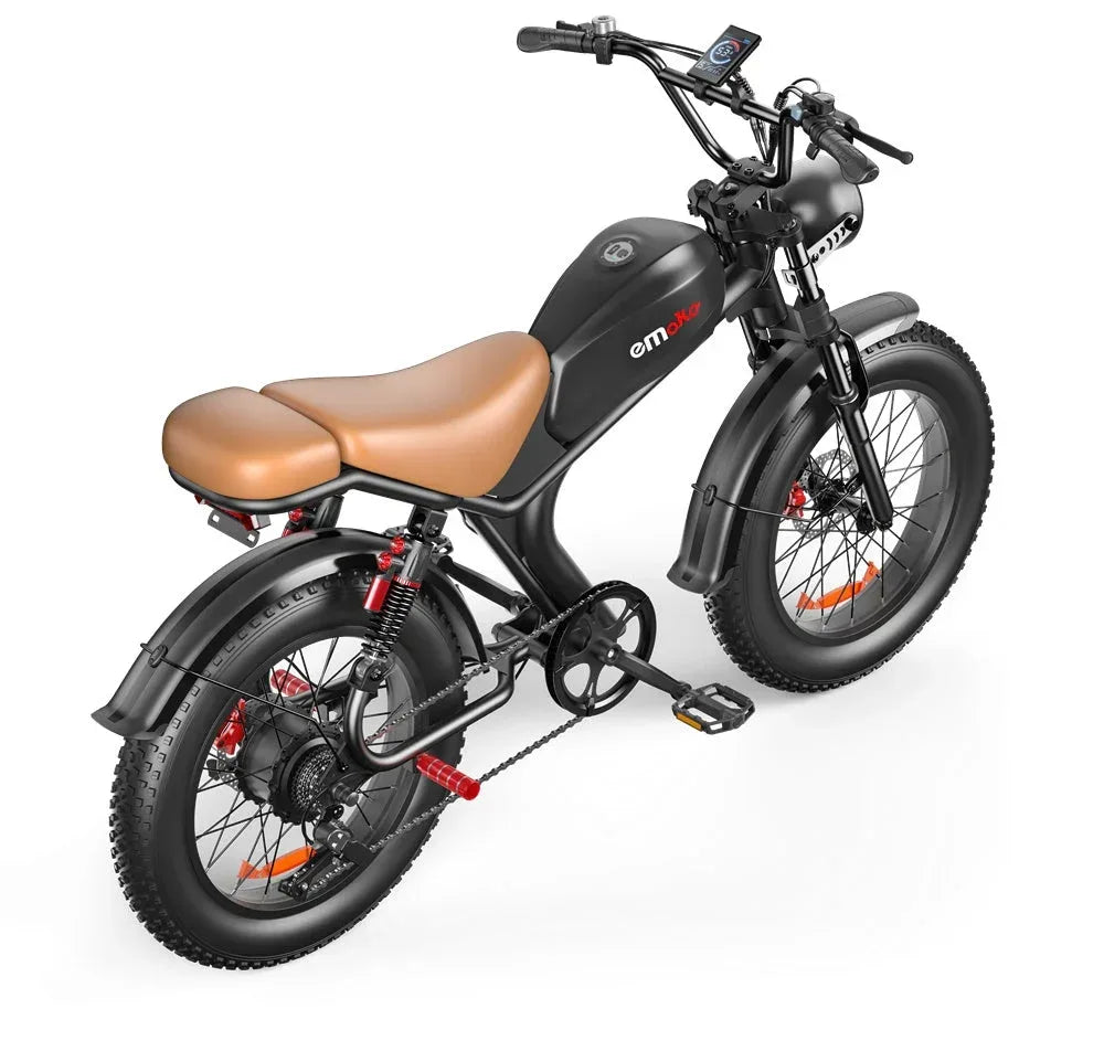 eMoto C93β’ β 20" Retro-Style Electric Bike 1000W | 48V 20Ah Battery