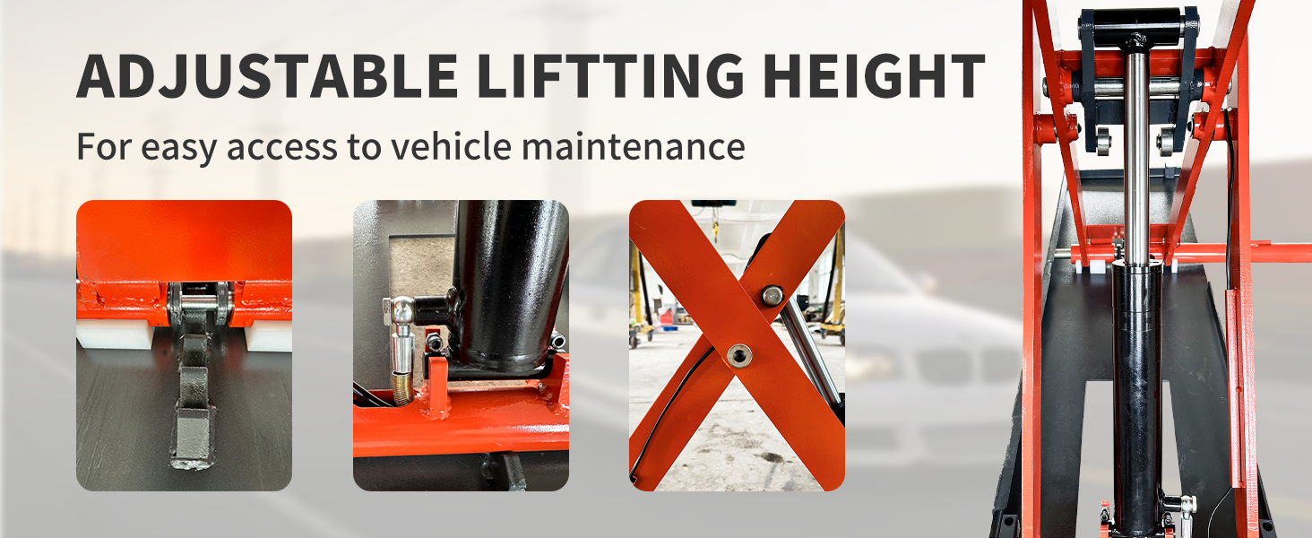 Katool KT-X90E 8000 lbs Electric Mid Rise Scissor Lift