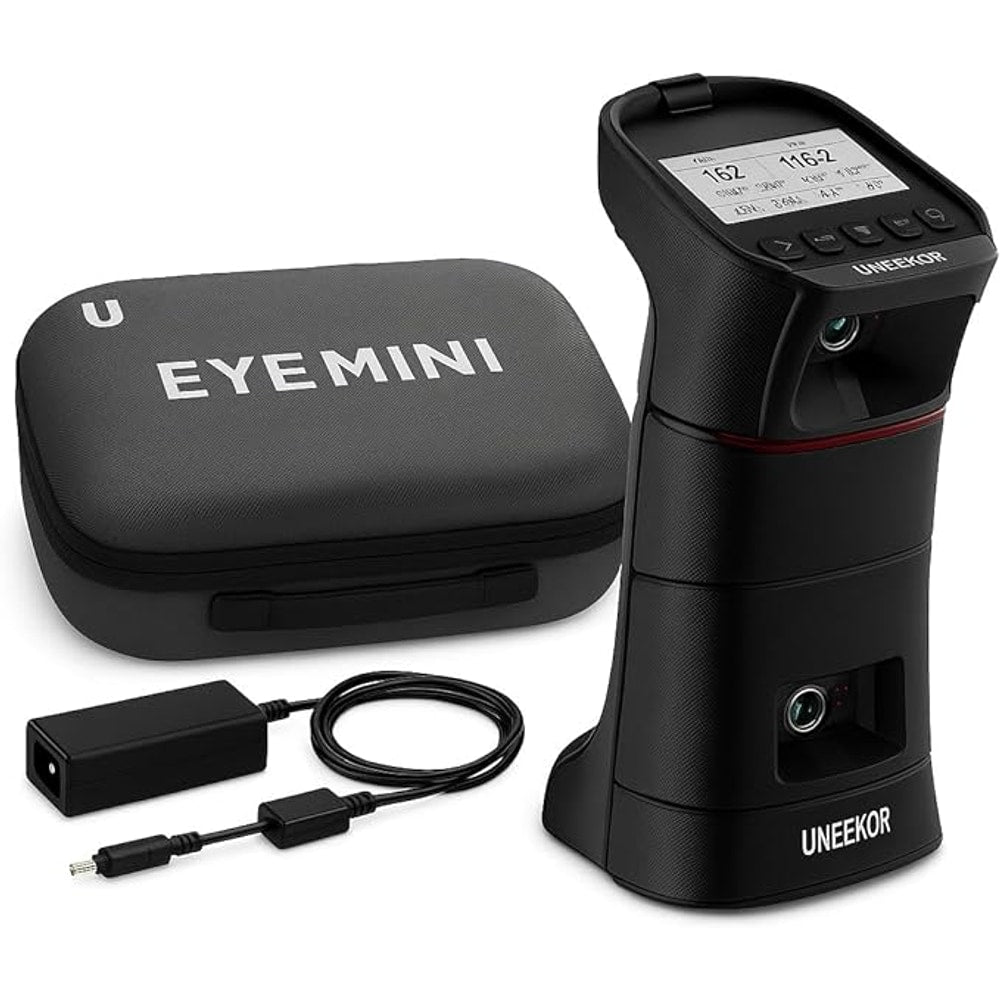 Eye MINI - Outdoor/Indoor Golf Launch Monitor & Simulator, 19 Precision Metrics, Near-Zero Latency, Sunlight-Readable Display, 8h Battery, iPad/PC/AI Compatible, Works with GSPro, E6, TGC19