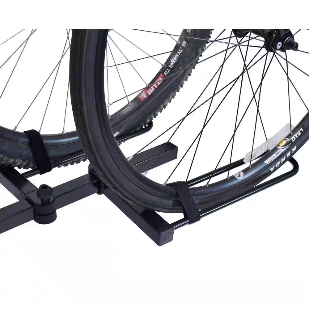 Runway HM4 Hitch Mount Tray Style Bike Carrier 4-Bike Rack 33 Lbs. per Bike Capacity for Hitch