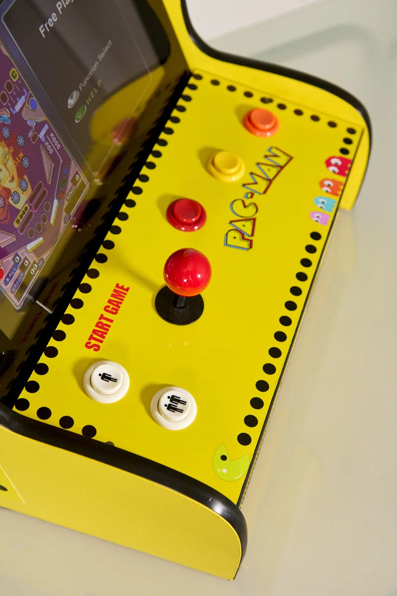 412 Classic Retro Games Tabletop Arcade Machine by (Yellow)