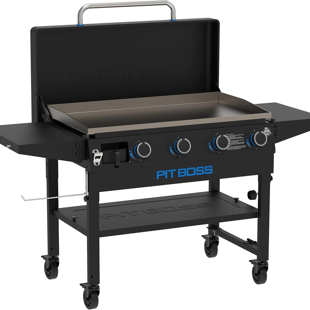 Pit Boss 10963 4-Burner Gas Griddle, Black