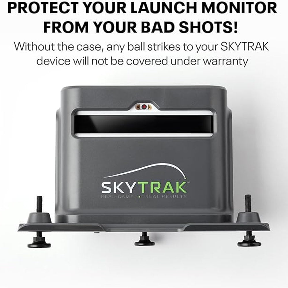 SkyTrak+ Launch Monitor & Golf Simulator Protective Shield - Tour-Level Swing Analysis with Dual Doppler Radar, Enhanced Camera, Real-time Simulation, Wi-Fi, USB-C Charging