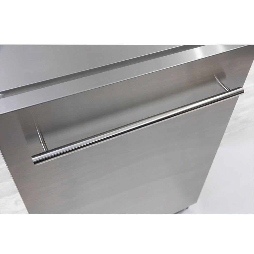 Broil King 111 x 70-Inch Outdoor Kitchen Island with Imperial S 590i 5-Burner Gas Grill, Rotisserie, Side Burner & Refrigerator