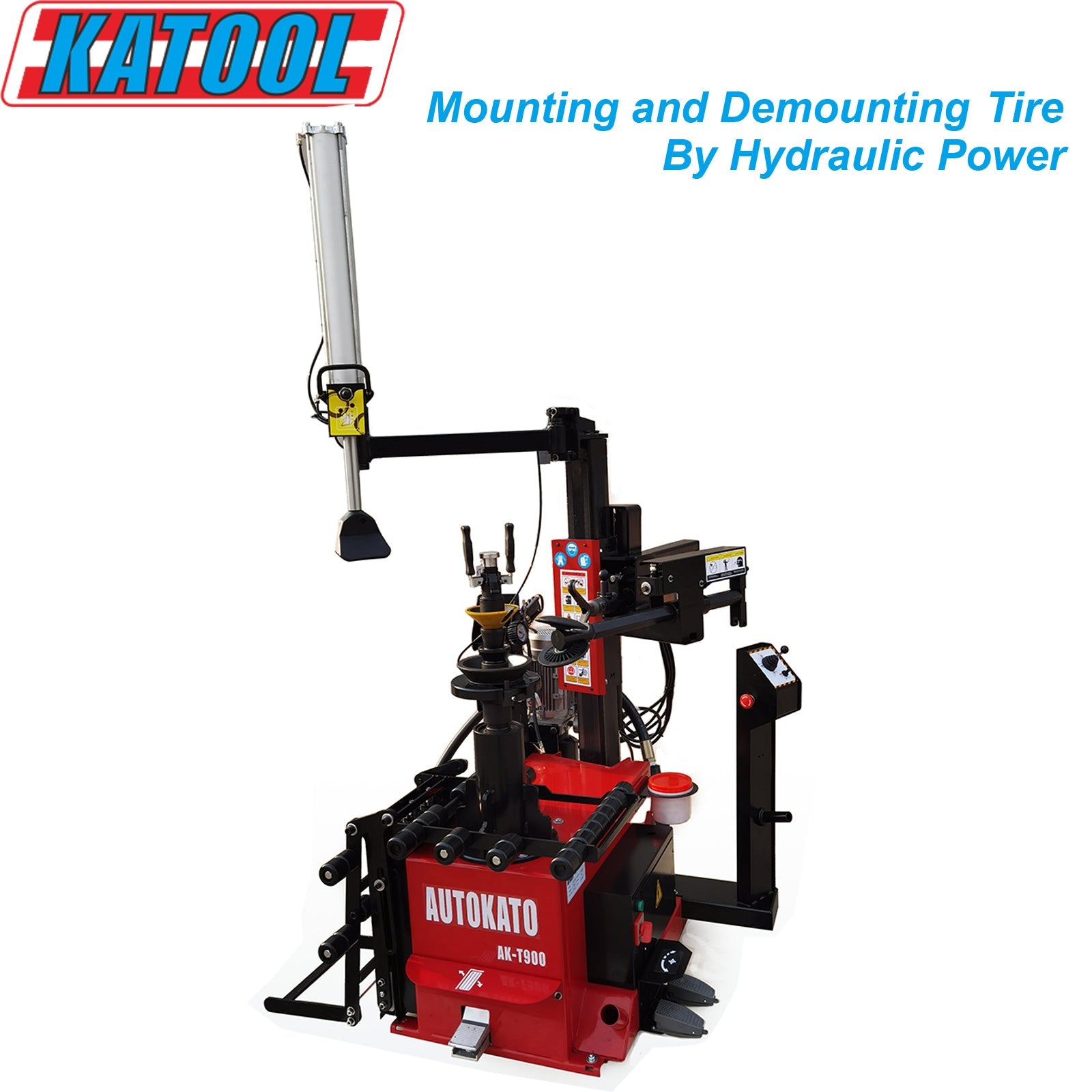 Katool KT-T900 Hydraulic Tire Changer 12"-30" Rims