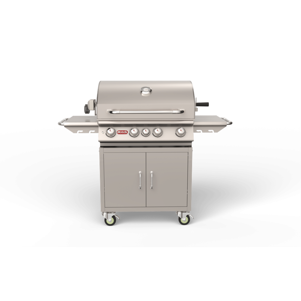 Bull Angus 30-Inch 4-Burner Freestanding Gas Grill with Rotisserie