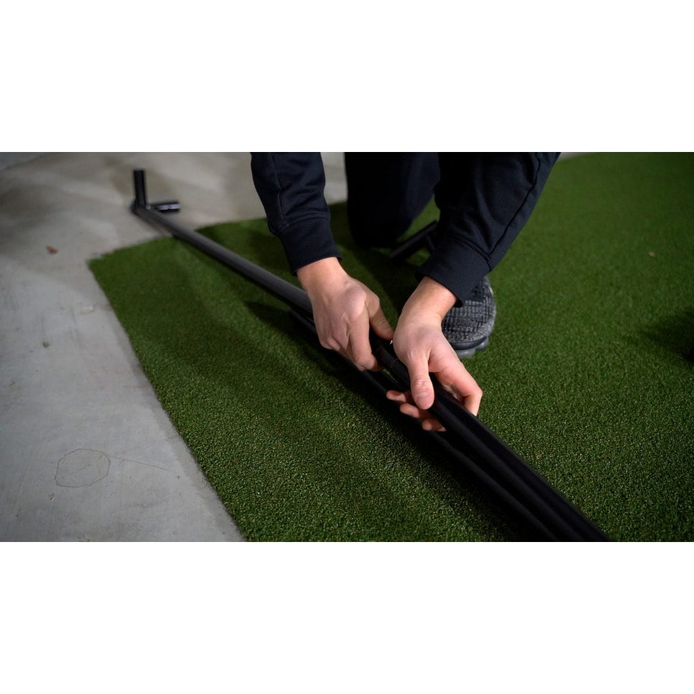 SimBox Golf Simulator Enclosure - 7 sizes, Pro + Impact Screen and Frame INCLUDES FREE SIDE BARRIERS