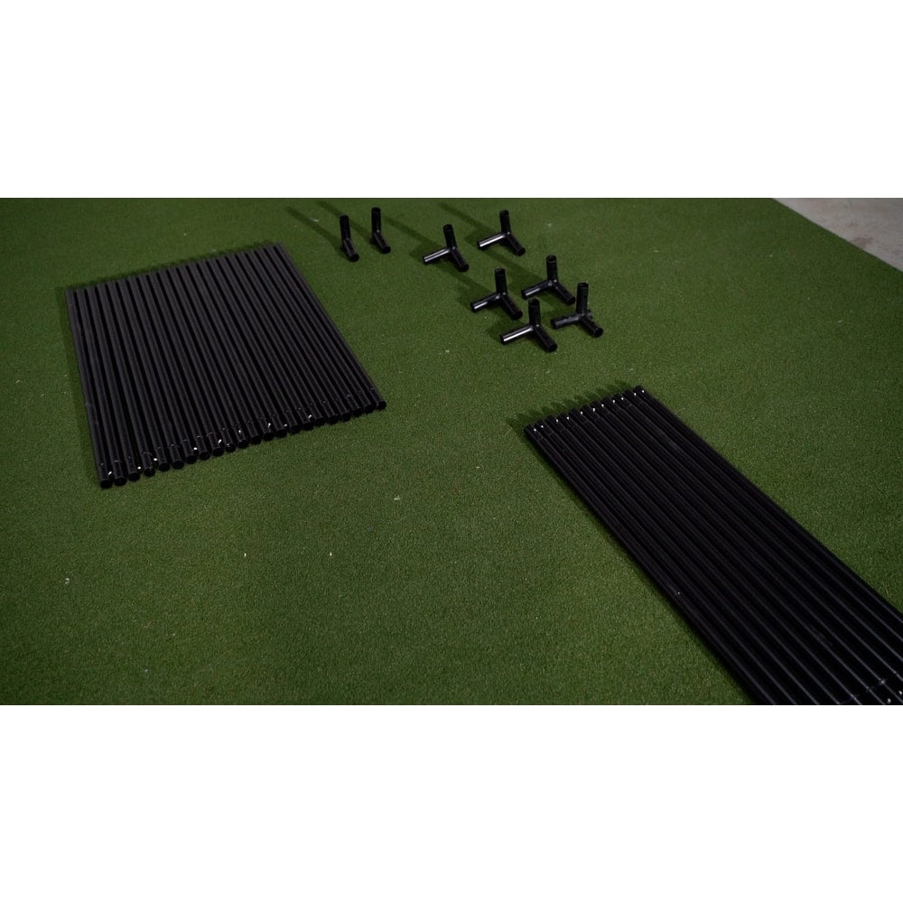 SimBox Golf Simulator Enclosure - 7 sizes, Pro + Impact Screen and Frame INCLUDES FREE SIDE BARRIERS