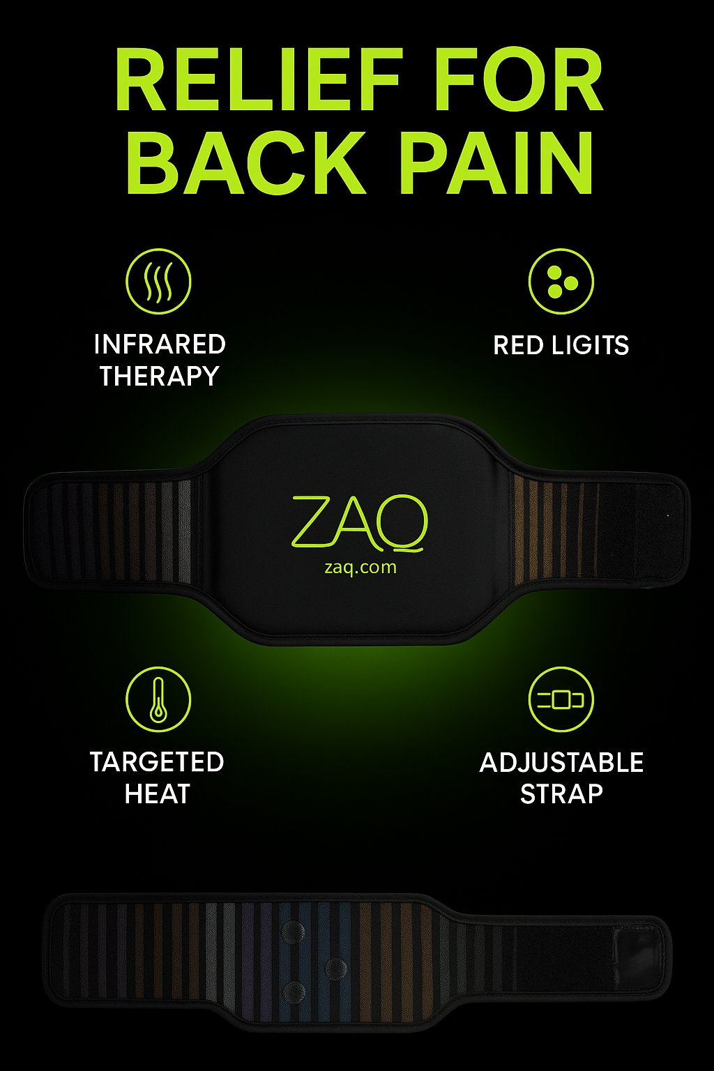 REVA Multifunctional Infrared Heat, PEMF Belt for Enhanced Wellness and Relaxation