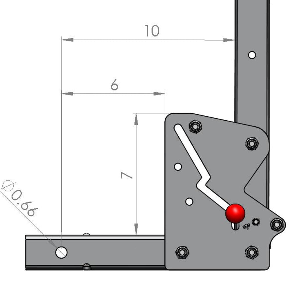Chuck Rack 6-Bike Rack With Full Tilt BASE Post