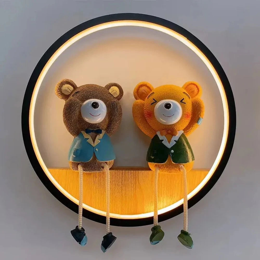 Dlight Decor Minimalist Cartoon Wall Light for Kids