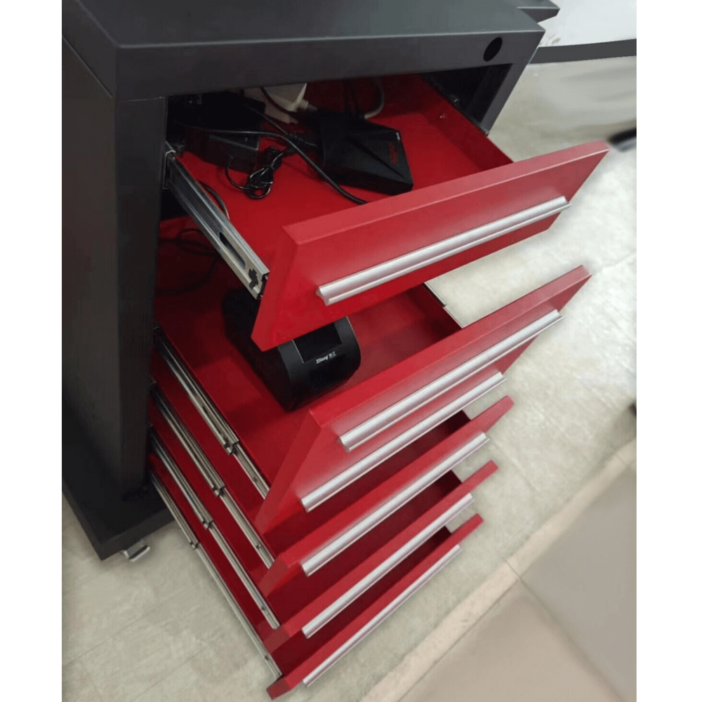Katool AV651 3D Wheel Alignment Machine with Cabinet