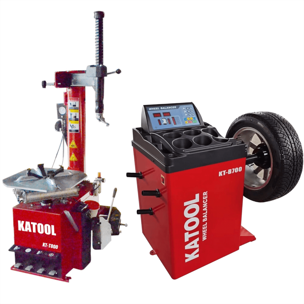 Katool KT-T800 Tire Changer & KT-B700 Wheel Balancer Combo