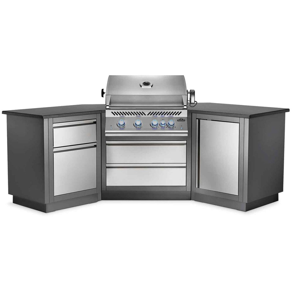 Patio Outdoor Kitchen Grill - Patio Elegance OASIS™ 200 with Built-in 700 Series 32" Gas Grill