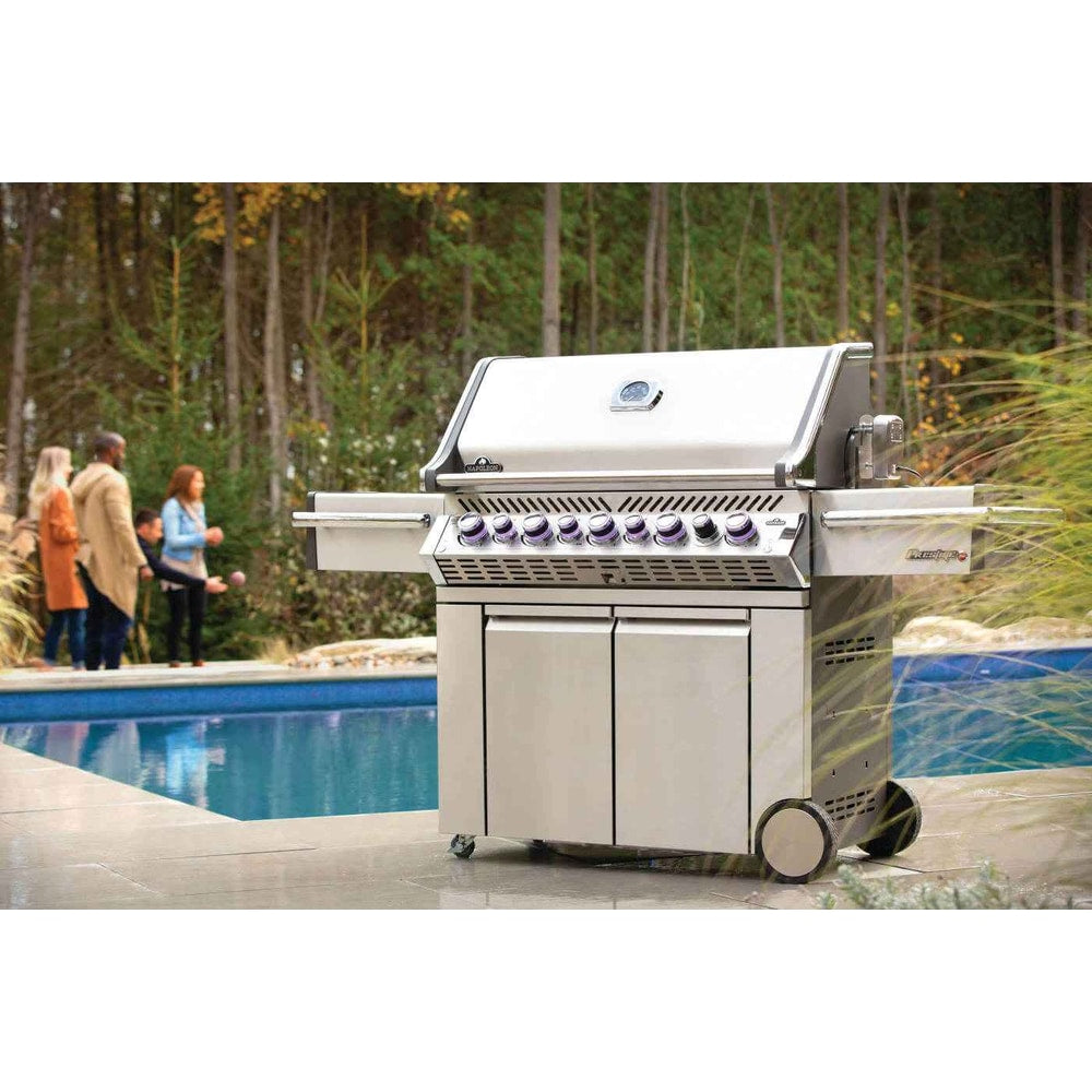 Patio Elegance Gas Grill Prestige PRO 665 RSIB with Infrared Side and Rear Burners