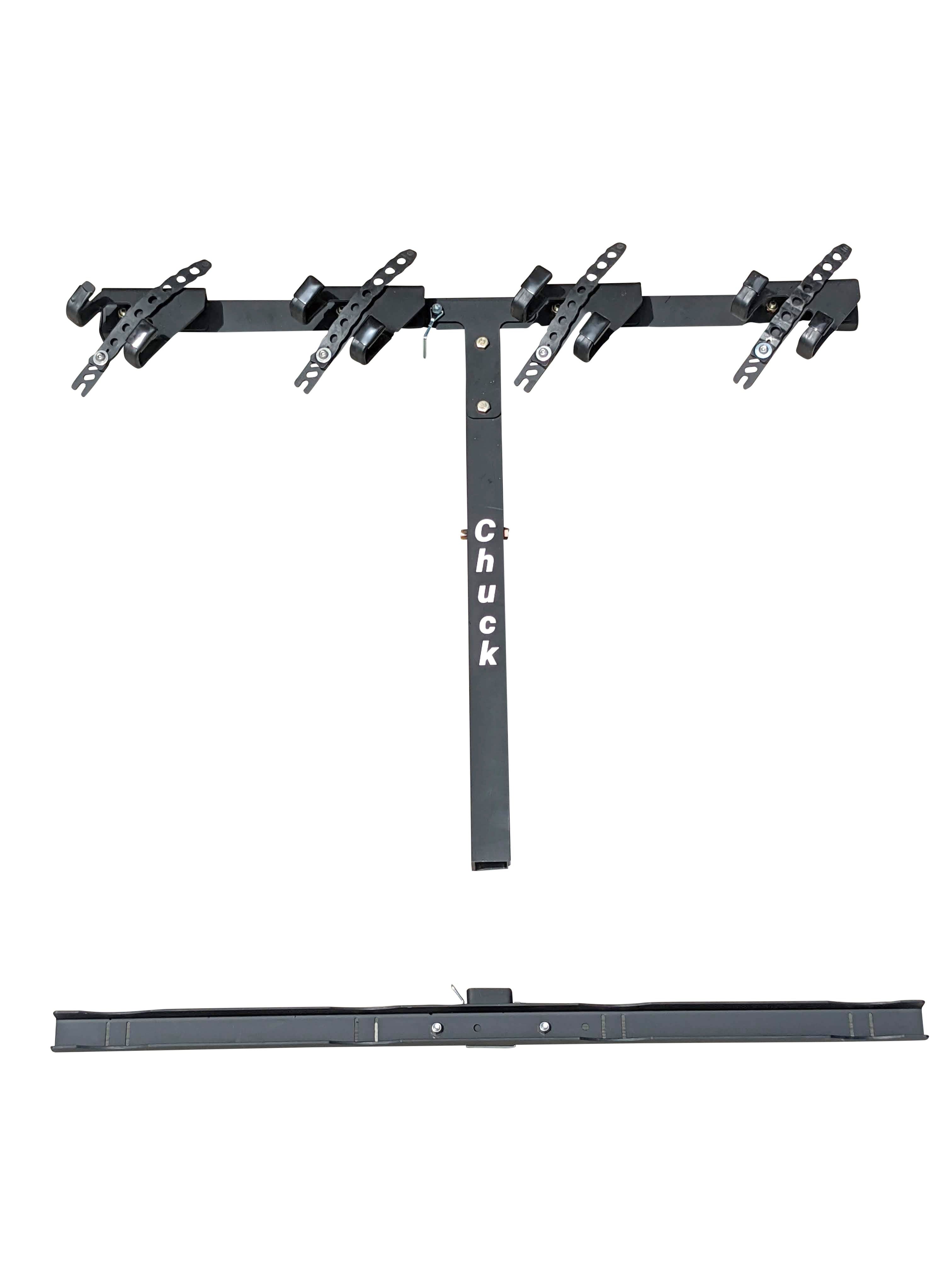 Chuck Rack 4-Bike Vertical Rack W/ Full Tilt BASE Post