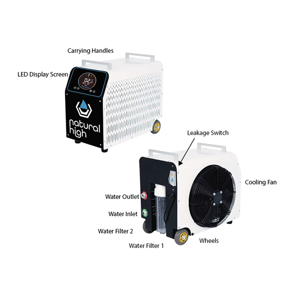 Natural High™ Premier Experience (Acrylic Tub & Chiller)