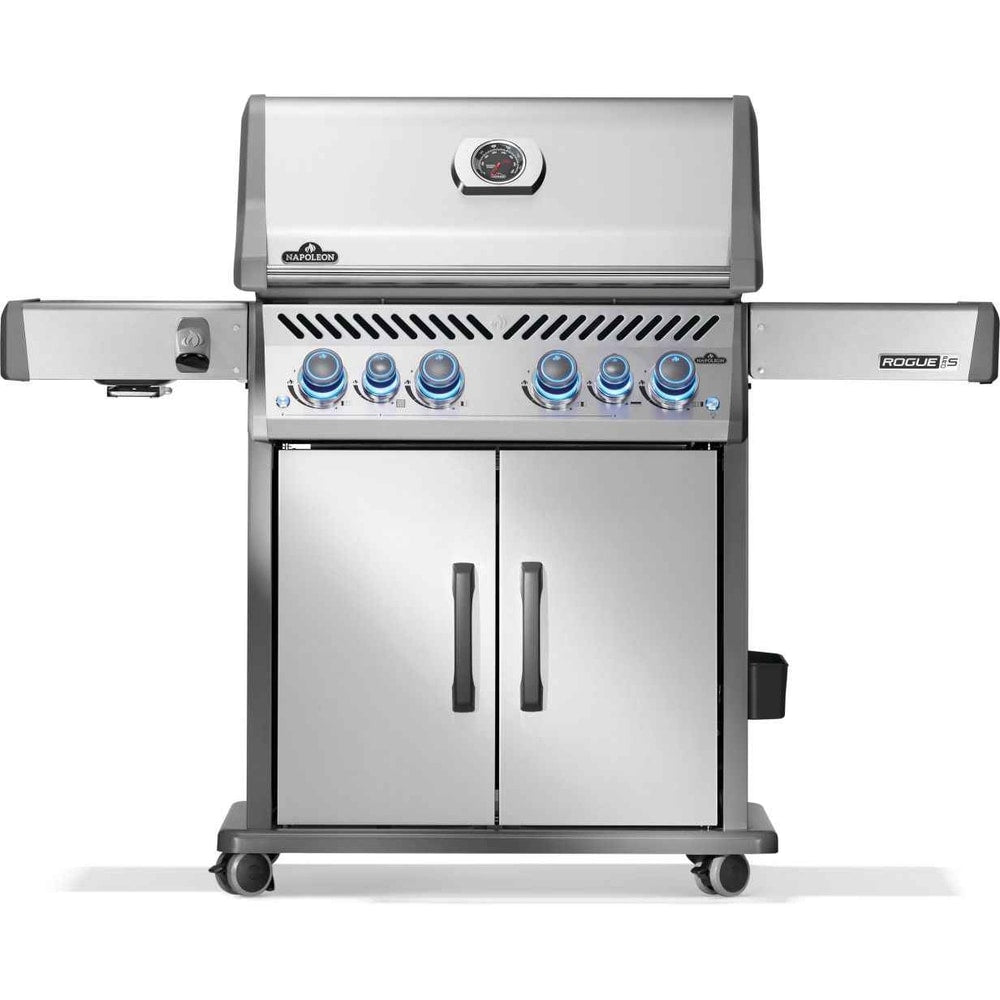 Patio Elegance Gas Grill Rogue PRO‑S 525 RSIB with Infrared Side and Rear Burners