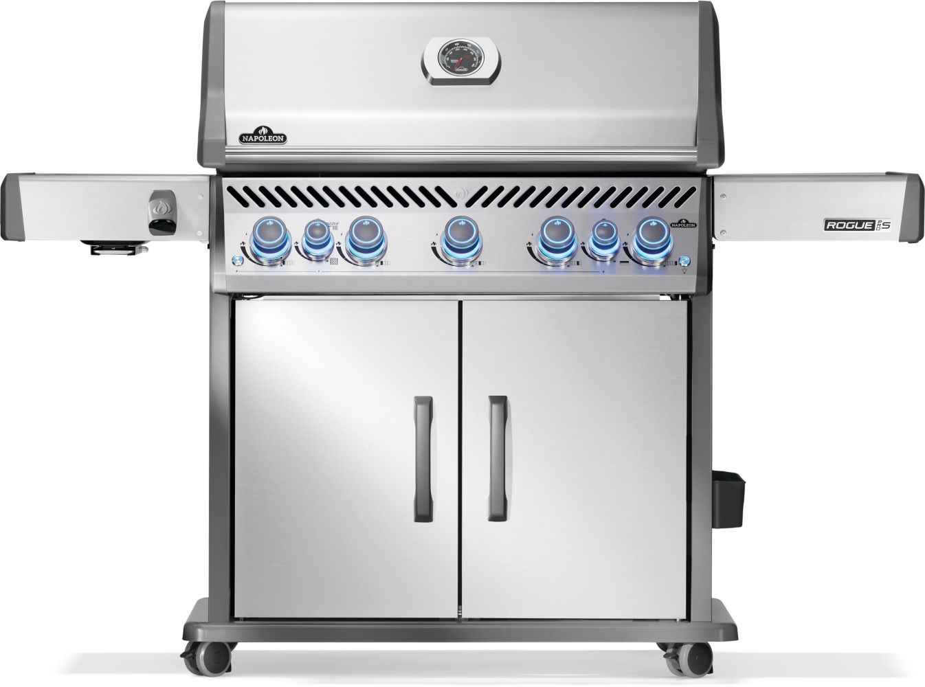 Patio Elegance Gas Grill Rogue PRO‑S 625 RSIB with Infrared Side and Rear Burners