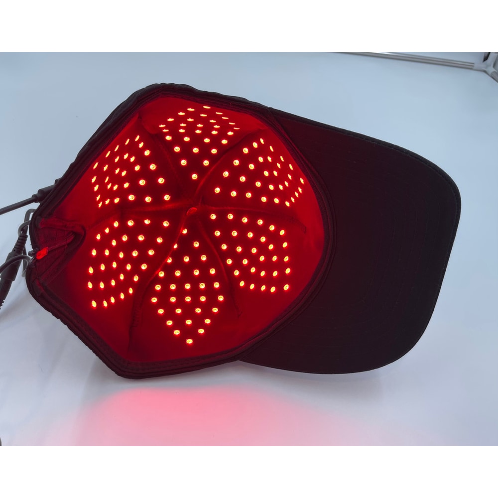 Red Light Therapy Hat – 900 LEDs for Hair Regrowth & Recovery | Includes 12V Car Adapter