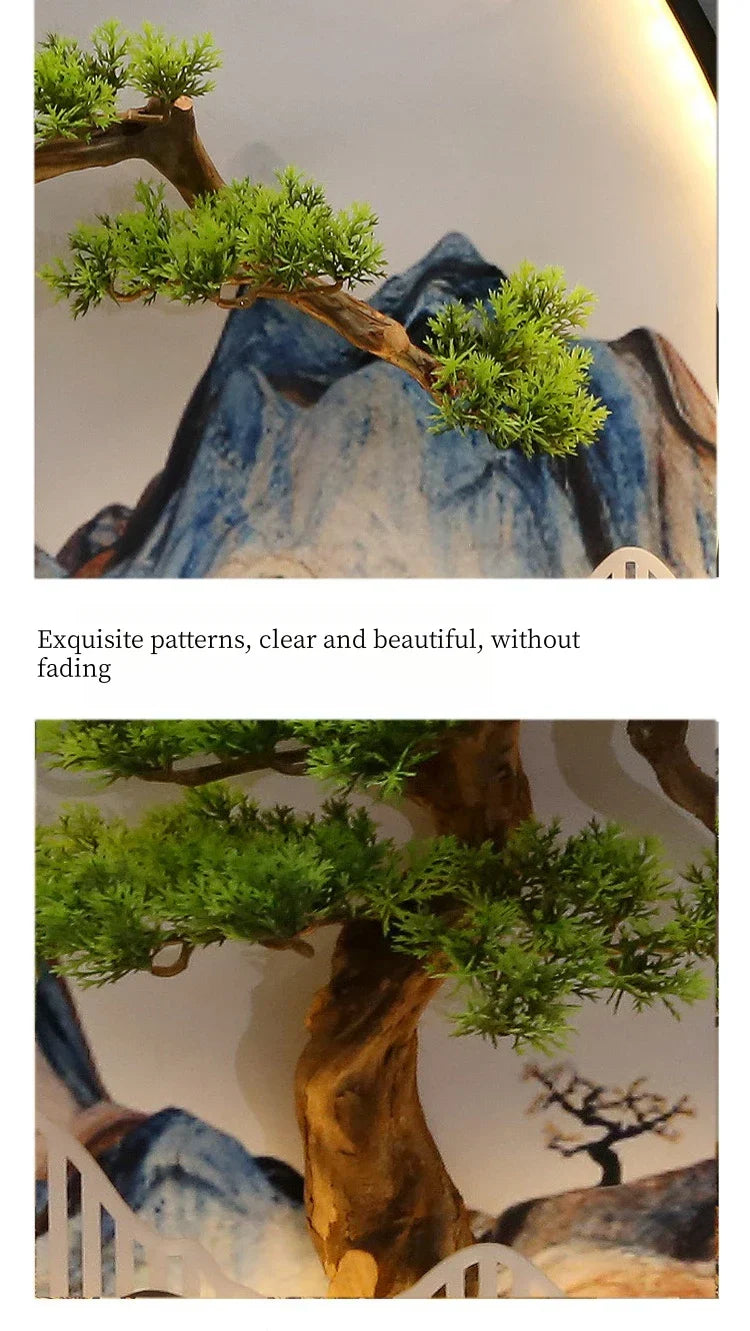 Dlight Decor Round 3D LED Wall Art Light