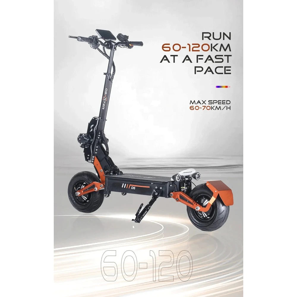 Obarter D5 Electric Scooter - 5000W, 70km/h Max Speed, Removable Battery