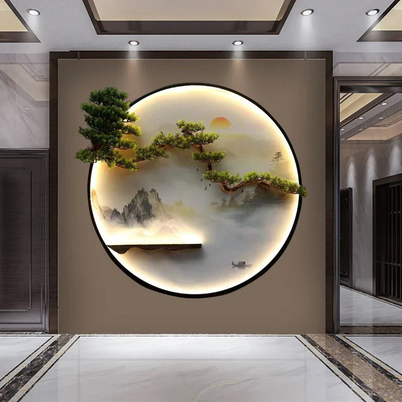 Dlight Decor Round 3D LED Wall Art Light