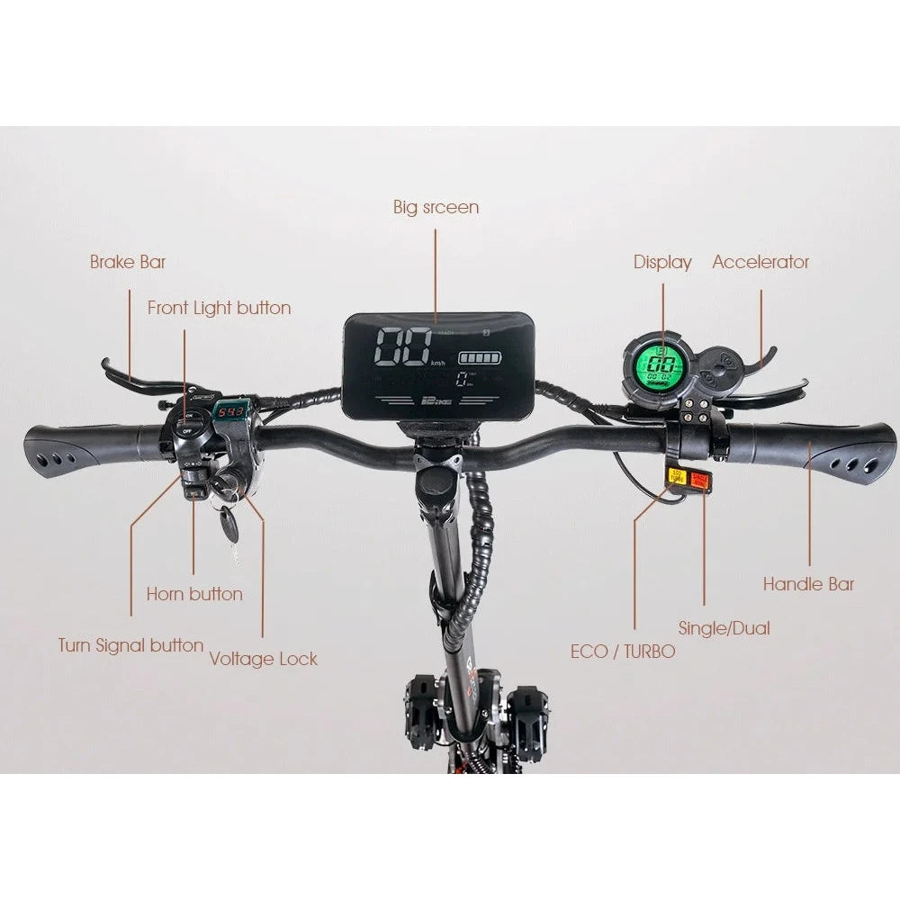 Obarter D5 Electric Scooter - 5000W, 70km/h Max Speed, Removable Battery