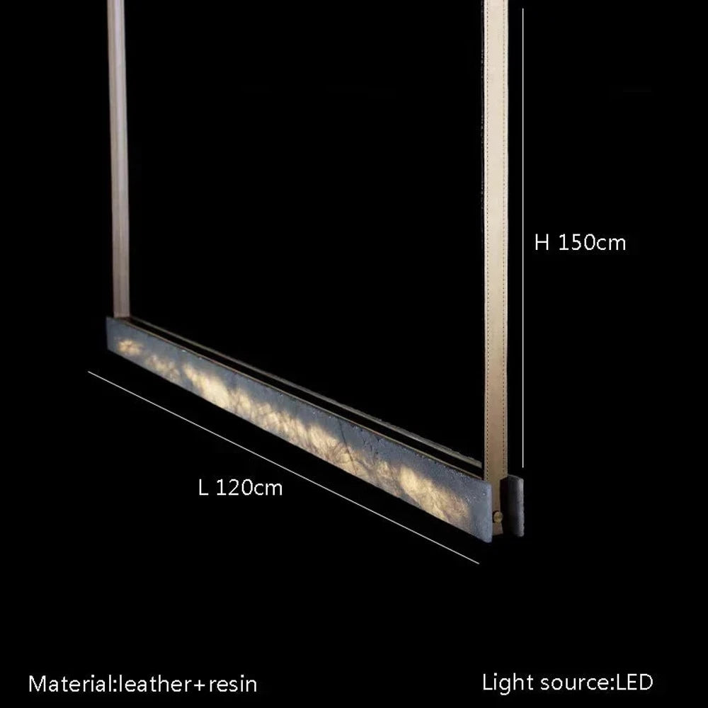 High-End Imitated Marble LED Chandelier - Luxury Art Decor Lighting for Dining Rooms, Exhibition Spaces, and Beyond