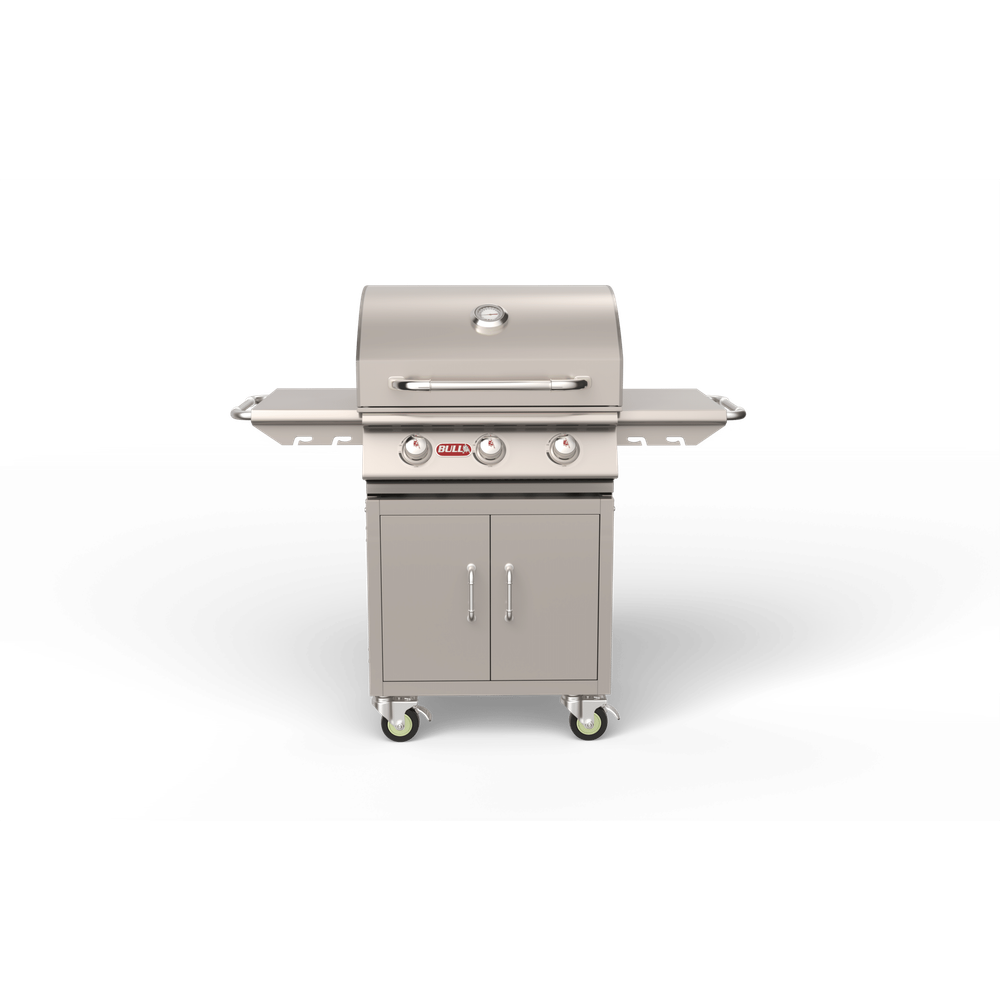 Bull Steer 25-Inch 3-Burner Freestanding Gas Grill