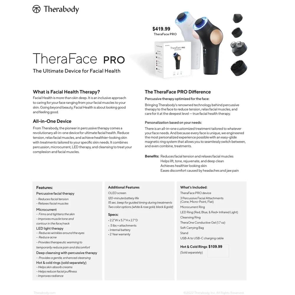 TheraFace Pro FDA Cleared