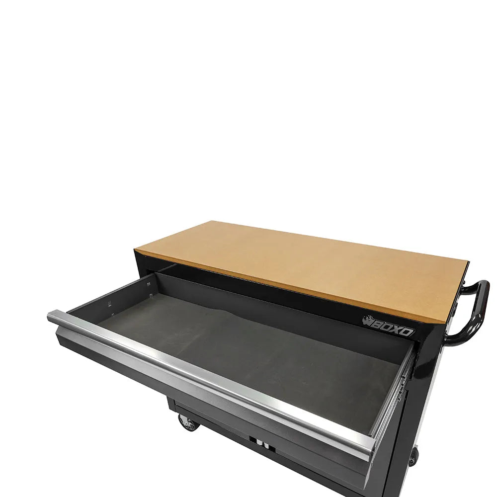 Tech Series | 45” Mobile Workbench with Storage and Power | Black