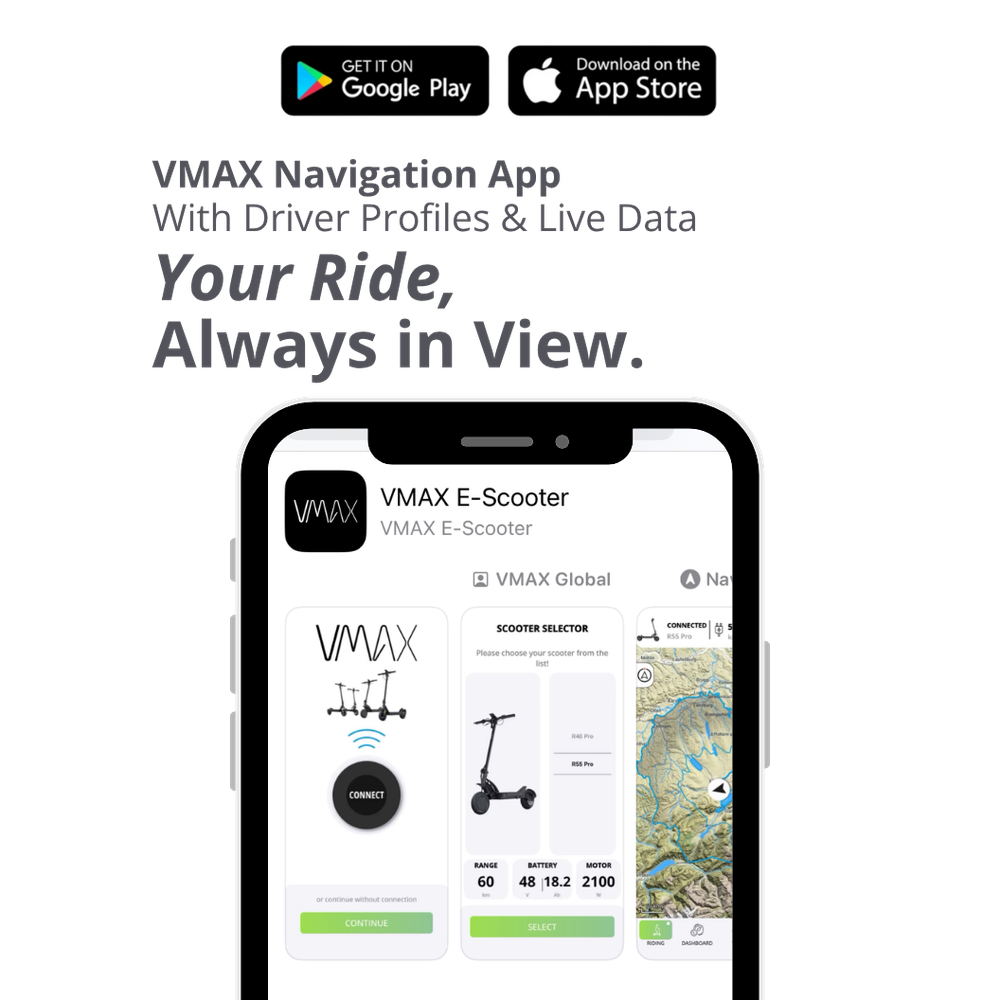 NEW VX2 Hub - VMAX Electric Scooter