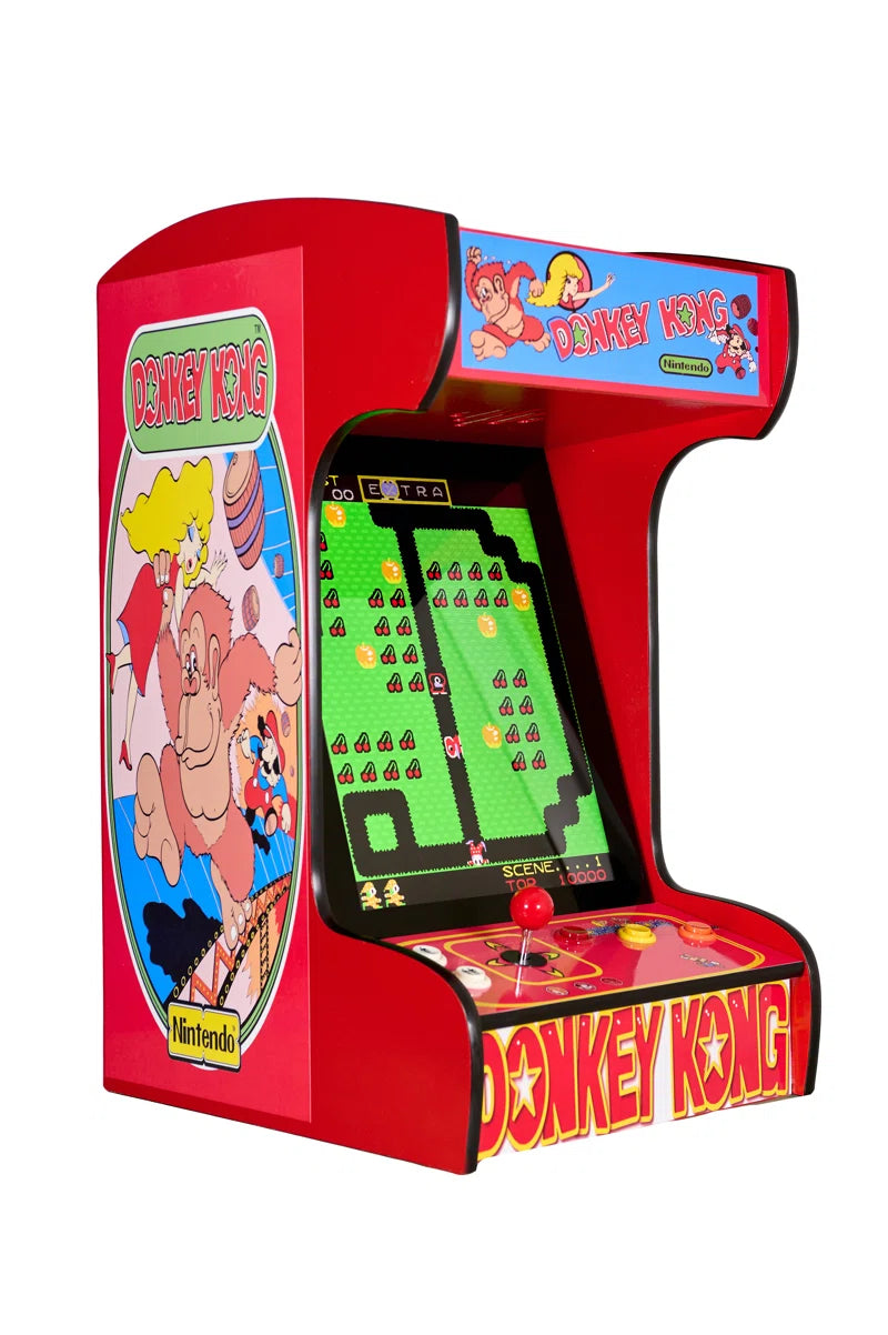 412 Classic Retro Games Tabletop Arcade Machine by (Red)